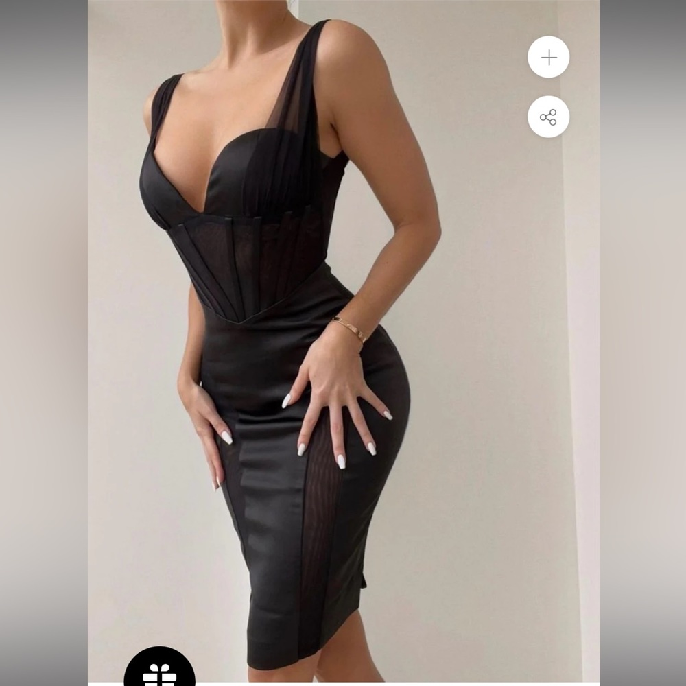 Miss circle Greta corset dress